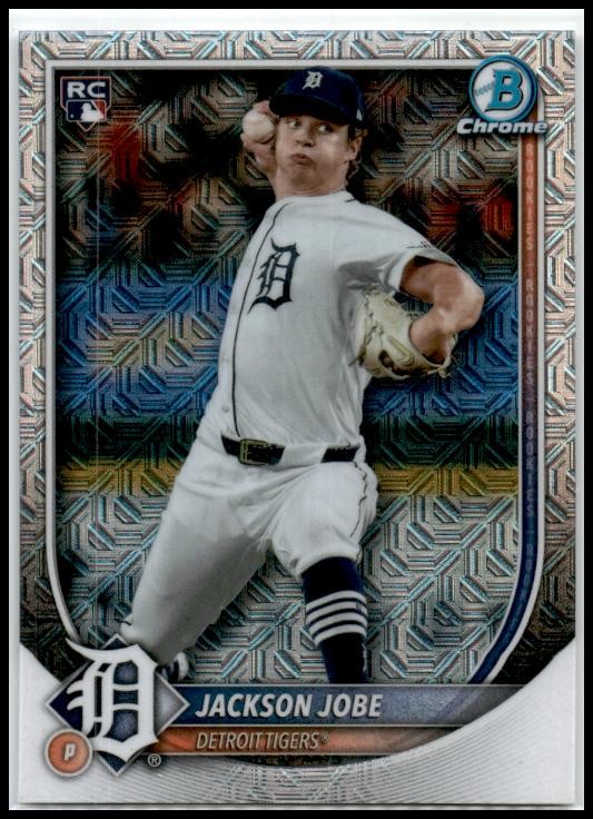 2025 Bowman Chrome Mojo #50 Jackson Jobe Tigers