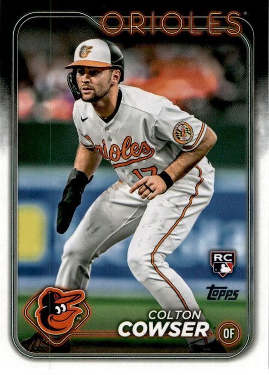 2024 Topps #257 Colton Cowser Rookie Baltimore Orioles