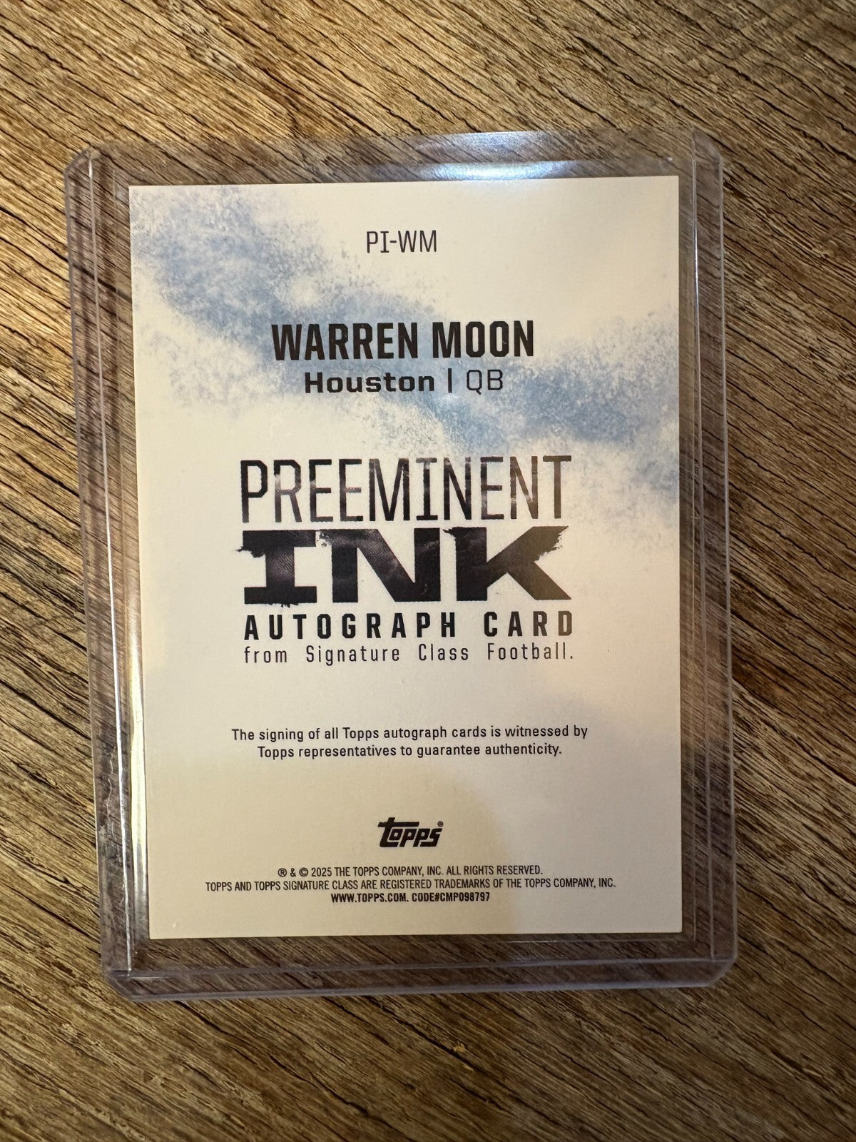 2024 Topps Signature Class RCV-MN Malik Nabers Auto #/5 New York Giants