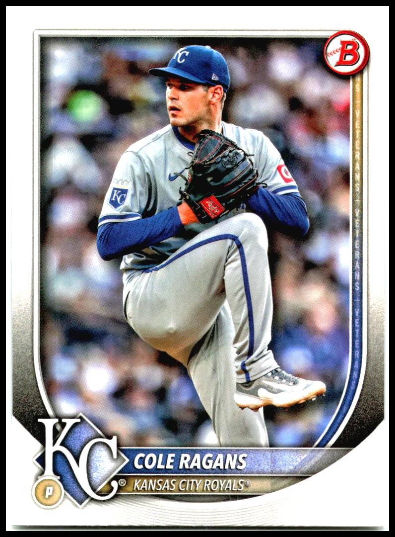 2025 Bowman #40 Cole Ragans Kansas City Royals