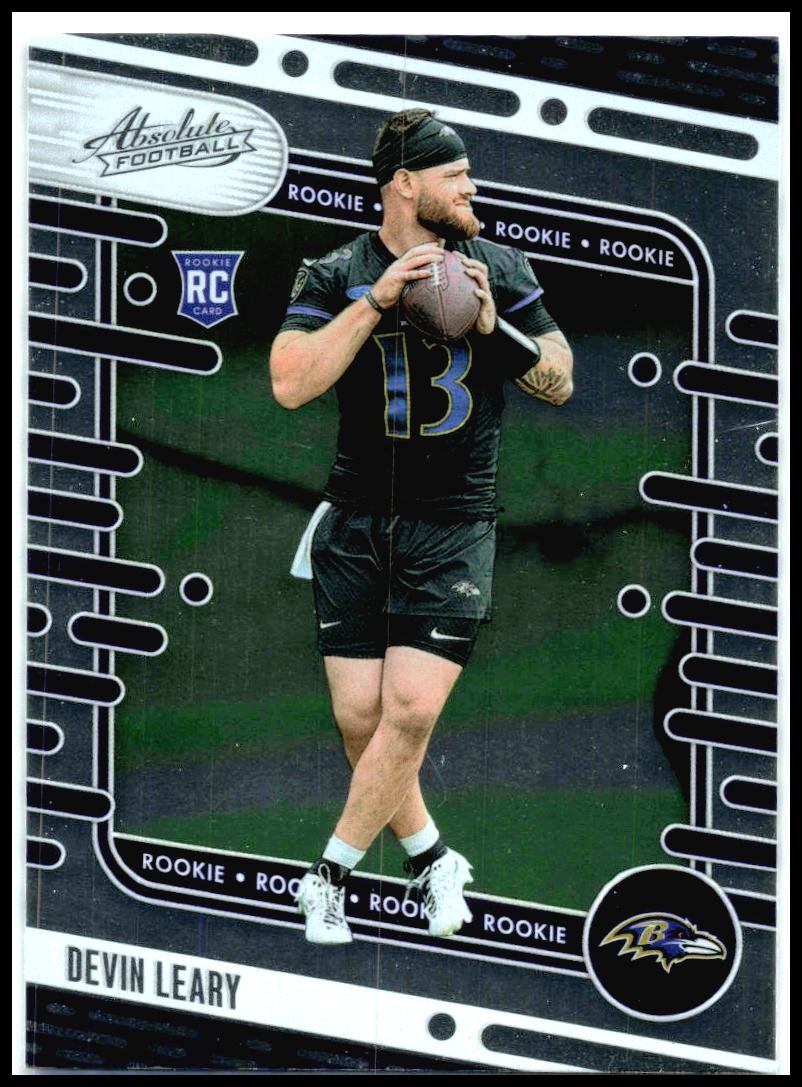 2024 Panini Absolute Retail #198 Devin Leary Rookie Baltimore Ravens