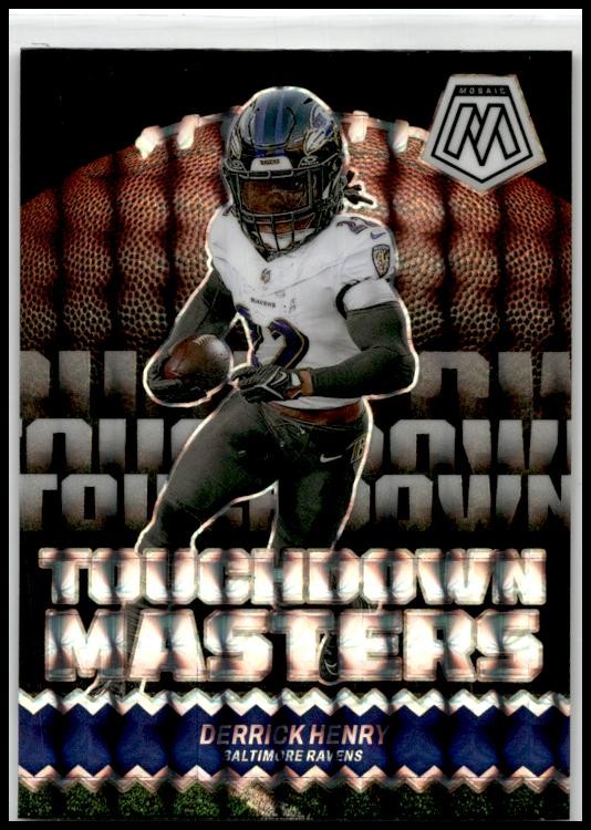 2024 Panini Mosaic Touchdown Masters Mosaic #TM-DHY Derrick Henry Ravens
