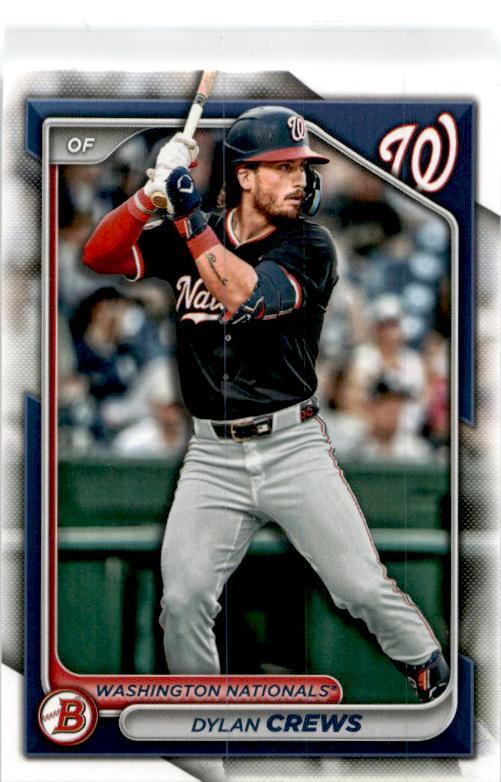 2024 Bowman Draft #BD-125 Dylan Crews Washington Nationals