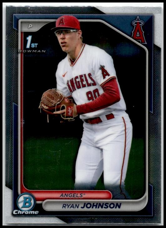 2024 Bowman #BDC-41 Ryan Johnson Los Angeles Angels