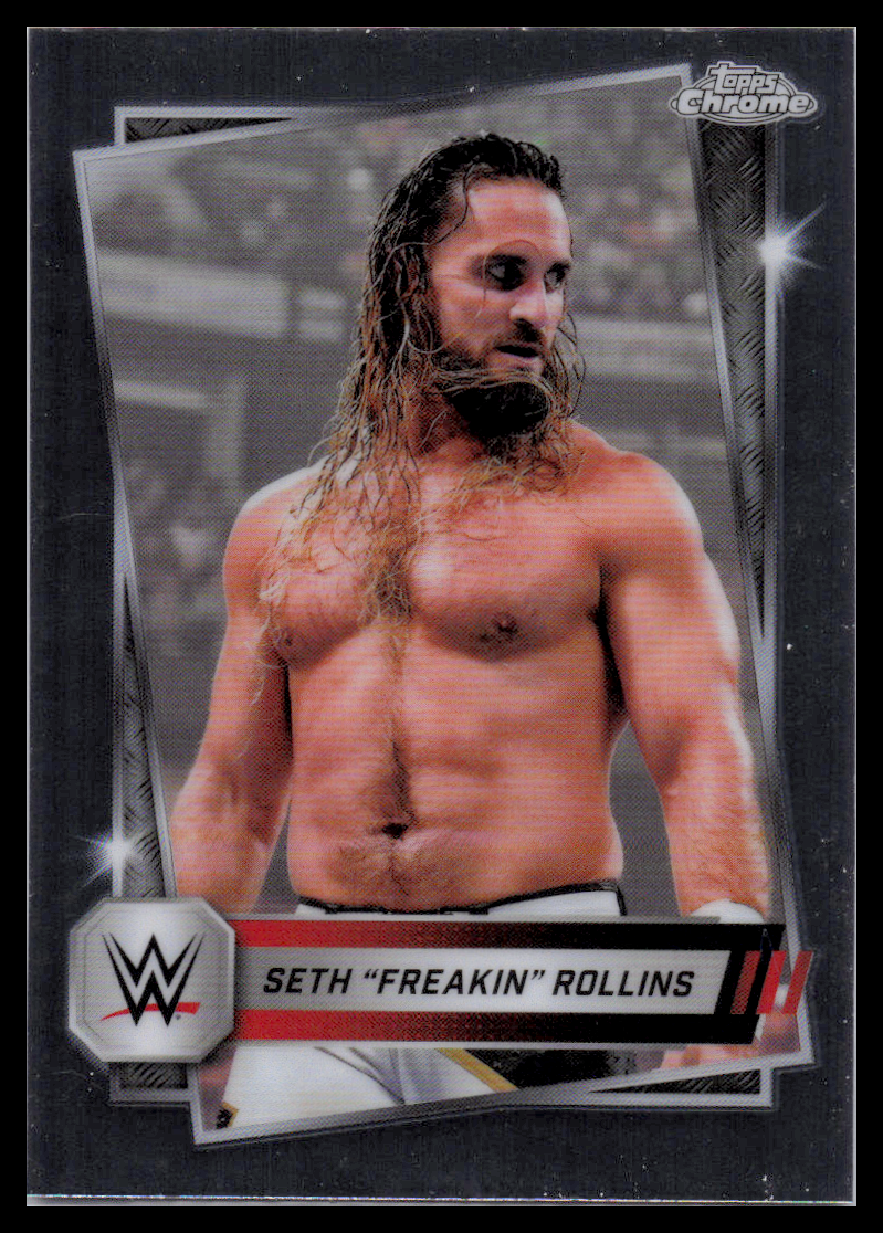 2024 Topps Chrome WWE #5 Seth Rollins