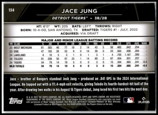 2025 Topps Chrome Black #77 Jake Eder Rookie Chicago White Sox