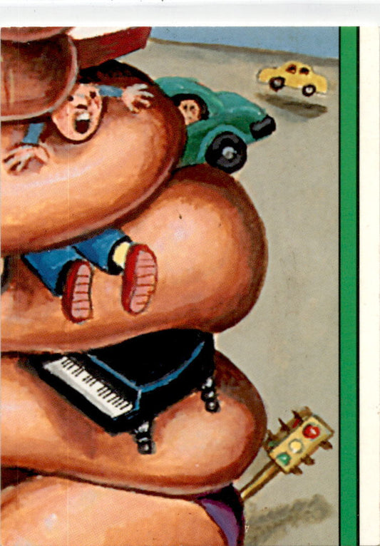 2004 Topps Garbage Pail Kids All-New Series 2 Spider Manny #19a