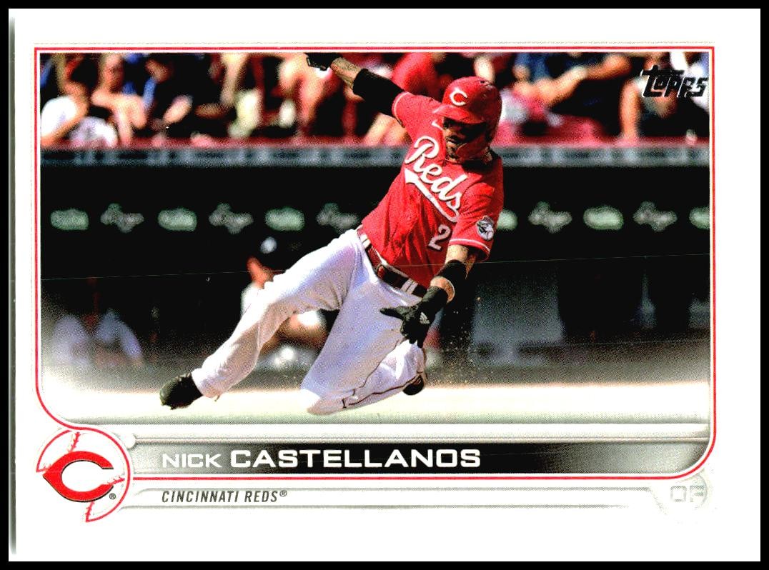 2022 Topps #448 Nick Castellanos Cincinnati Reds