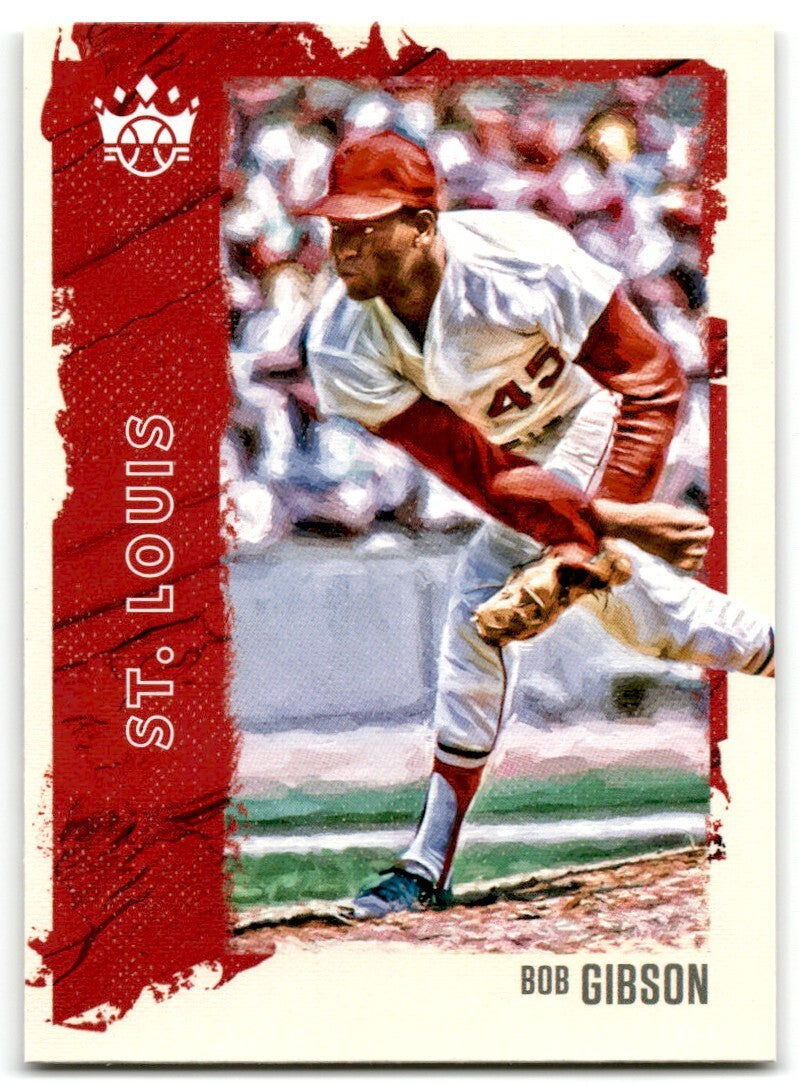 2021 Panini Diamond Kings Bob Gibson St. Louis Cardinals #115