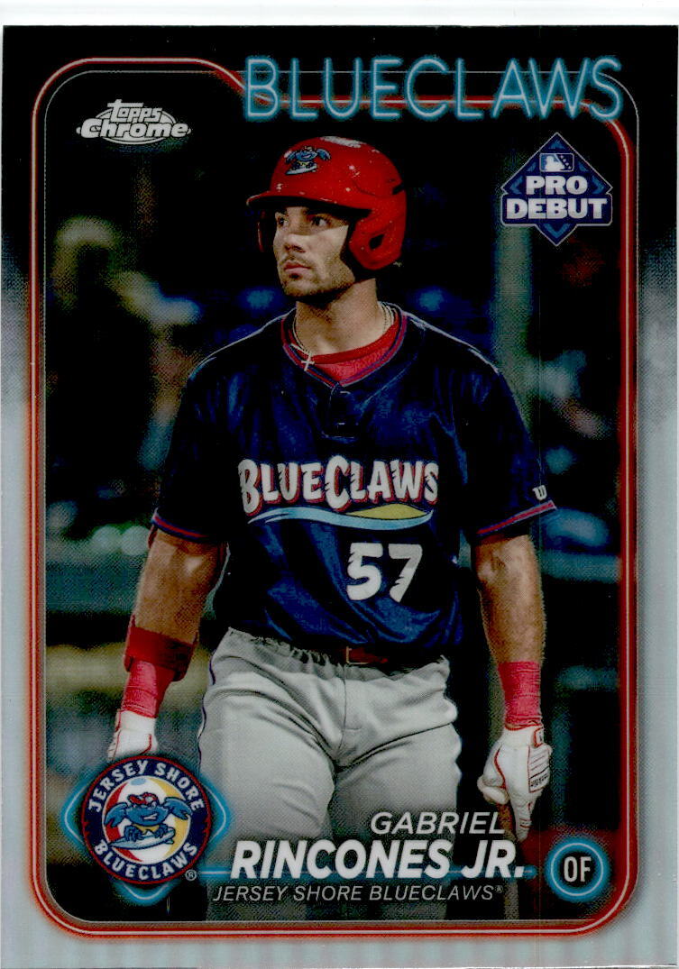 2024 Topps Chrome Pro Debut #PDC-54 Gabriel Rincones Jr Philadelphia Phillies