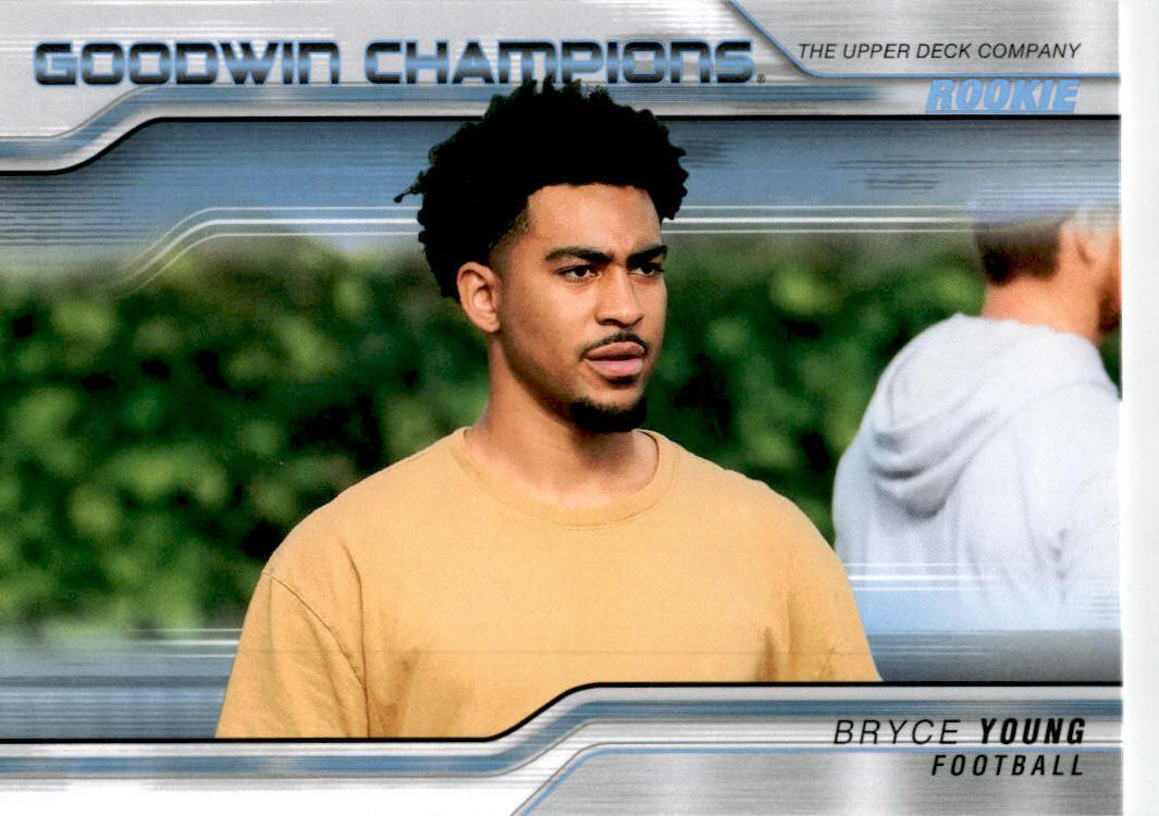 2023 Upper Deck Goodwin Champions #89 Bryce Young Carolina Panthers