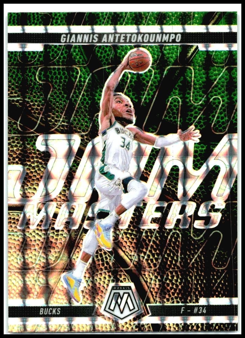 2024-25 Panini Mosaic Jam Masters Mosaic #14 Giannis Antetokounmpo Bucks