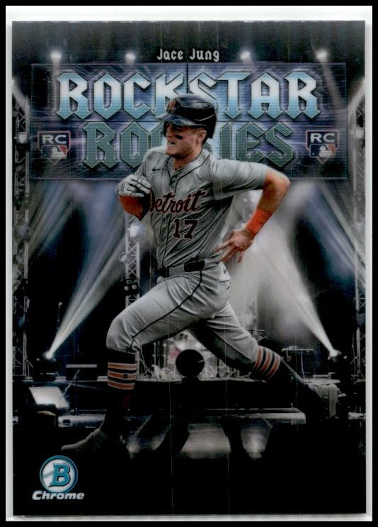 2025 Bowman Rockstar Rookies #RR-5 Jace Jung Tigers