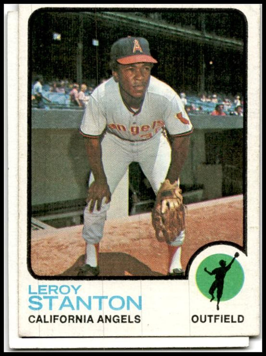 1973 Topps #18 Leroy Stanton California Angels