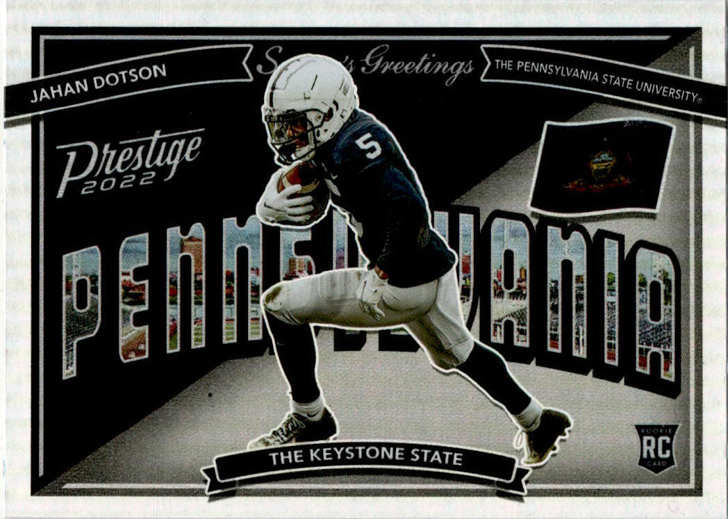 2022 Panini Prestige #SG-12 Jahan Dotson Washington Commanders / Lions