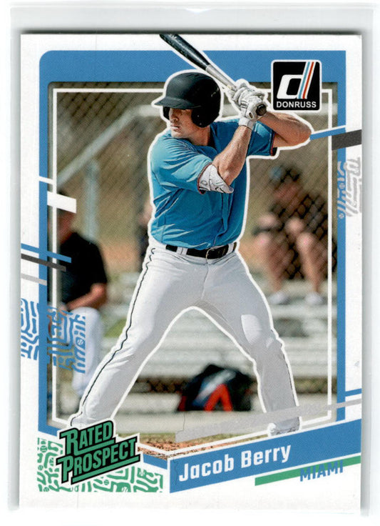 2023 Donruss #52 Jacob Berry Florida Marlins
