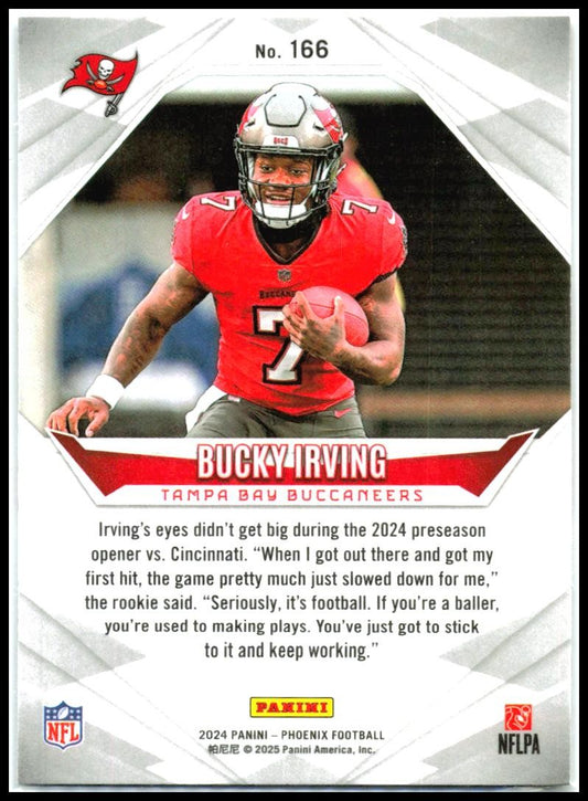 2024 Panini Phoenix #166 Bucky Irving Rookie Tampa Bay Buccaneers