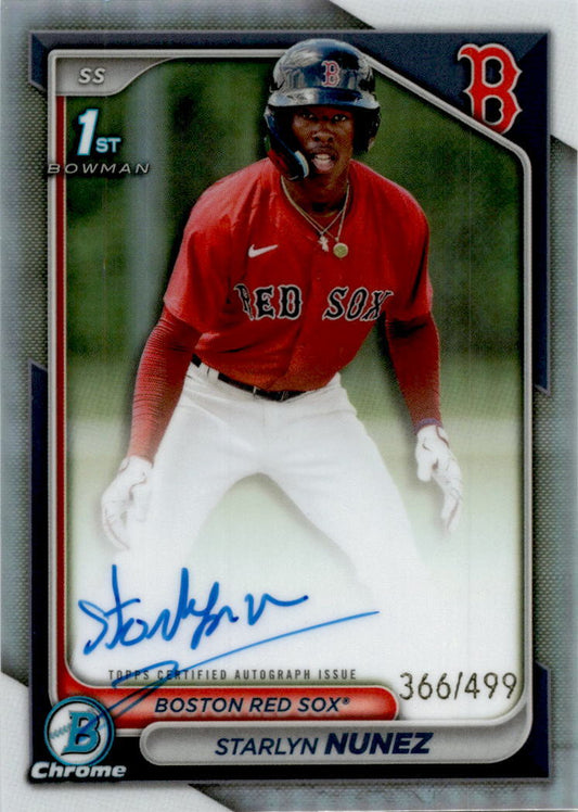 2024 Bowman Chrome Refractors #CPA-SN Starlyn Nunez