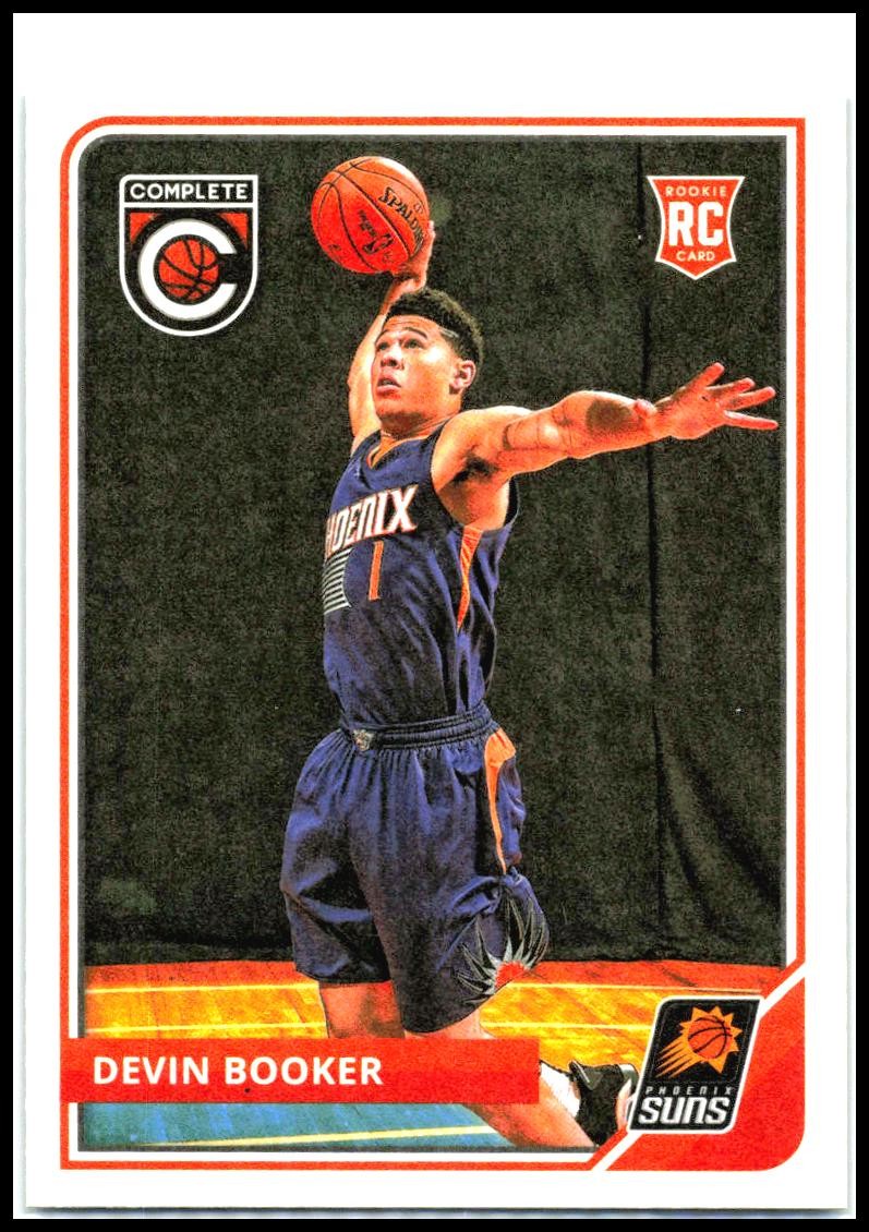 2015-16 Panini Complete #296 Devin Booker Rookie Phoenix Suns