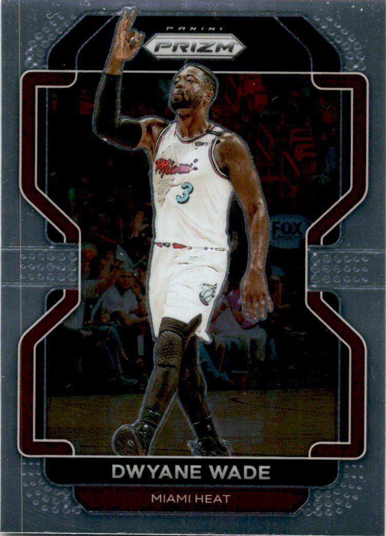 2021-22 Panini Prizm #269 Dwyane Wade Miami Heat