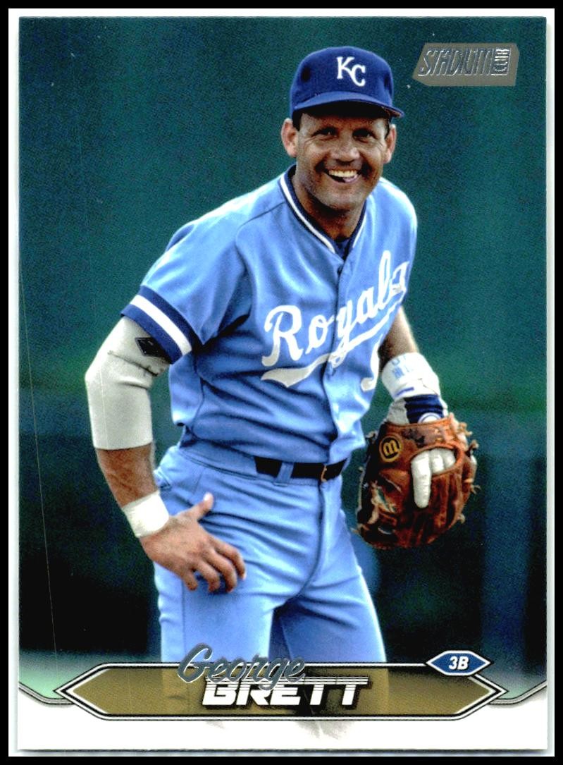 2024 Stadium Club #195 George Brett Kansas City Royals