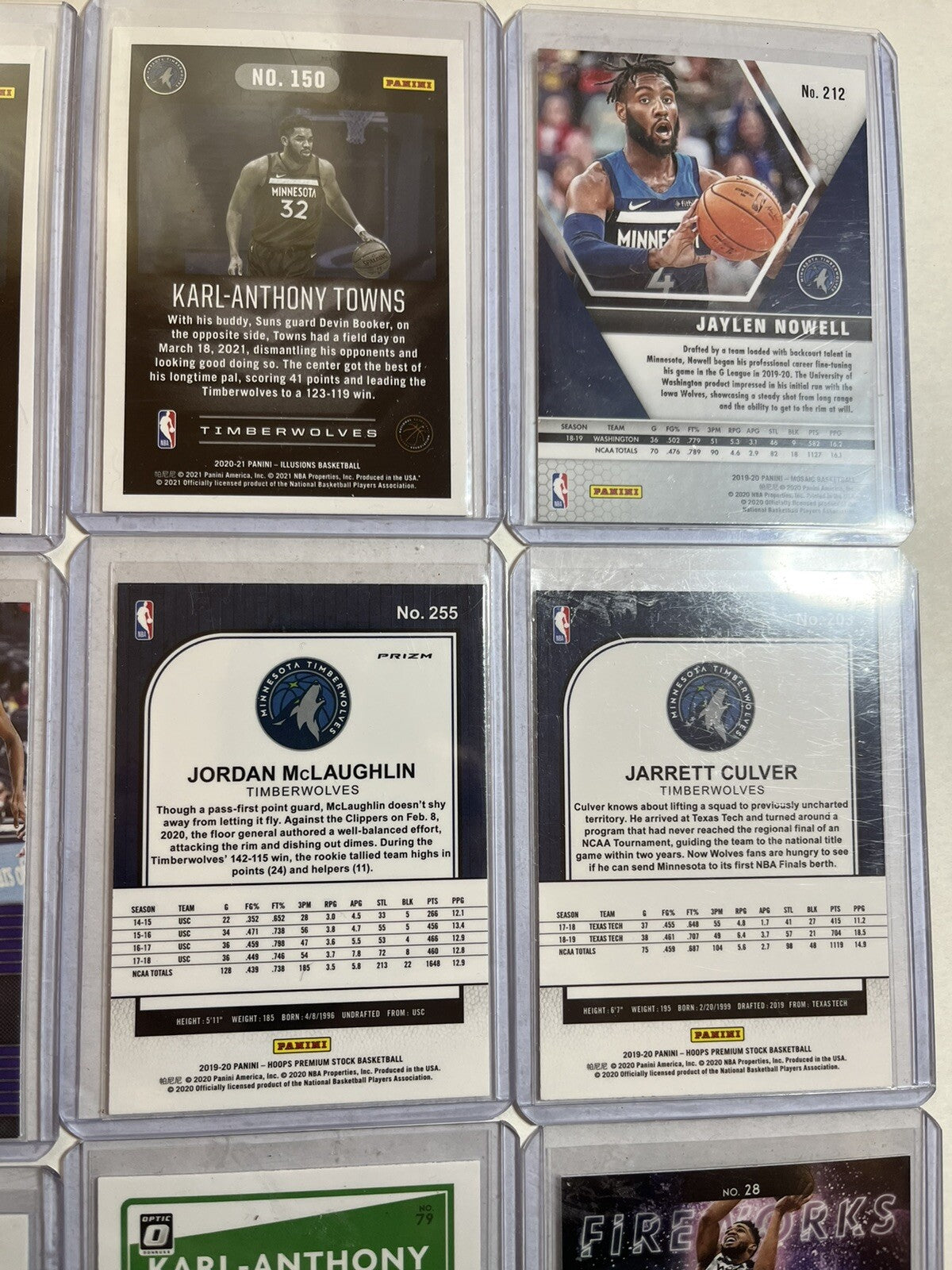 12 Assorted Minnesota Timberwolves! Check it Out!!