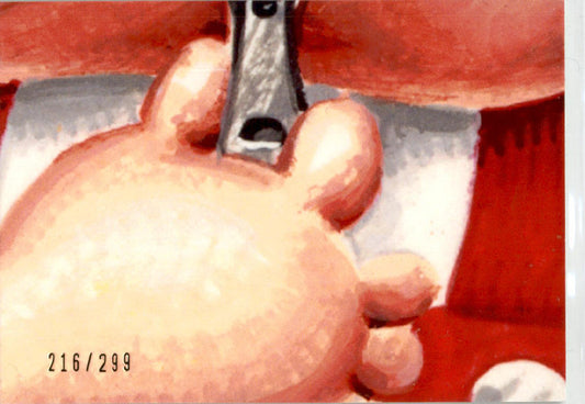 2021 Topps Chrome Garbage Pail Kids Green Refractor #141a Ashley Can 216/299