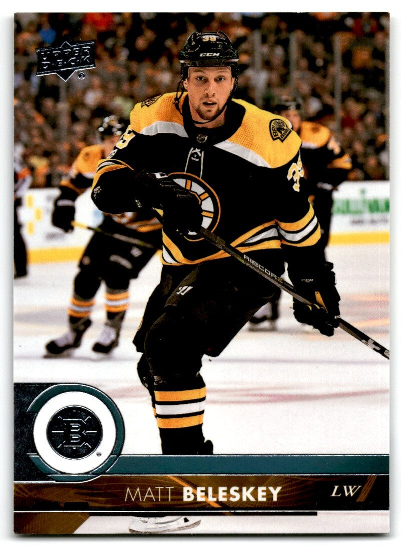 2017-18 Upper Deck Matt Beleskey Boston Bruins #268