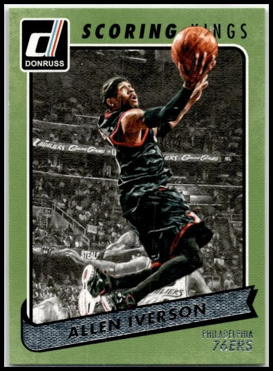 2015-16 Donruss Scoring Kings #11 Allen Iverson Philadelphia 76ers