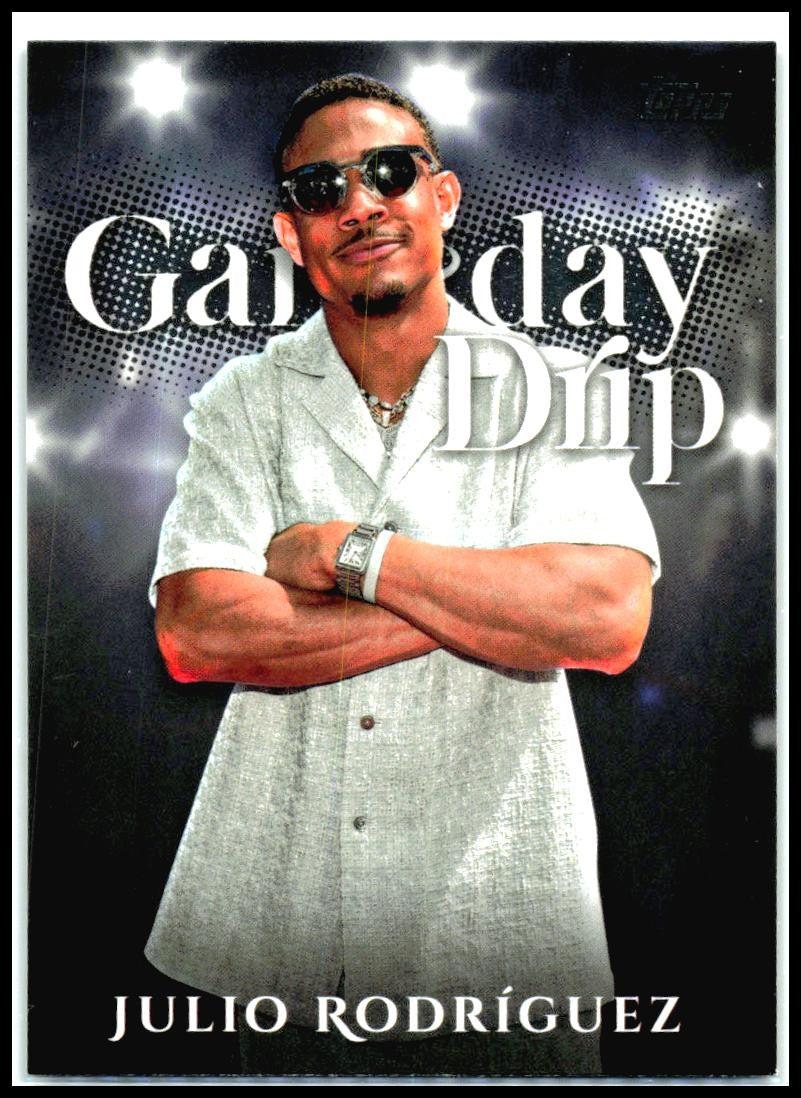 2025 Topps Gameday Drip #GD-13 Julio Rodríguez Seattle Mariners