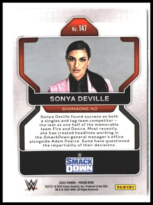 Sonya Deville #147 2022 Panini Prizm WWE