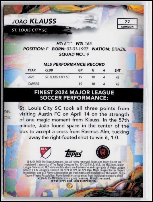 2024 Finest MLS #77 João Klauss