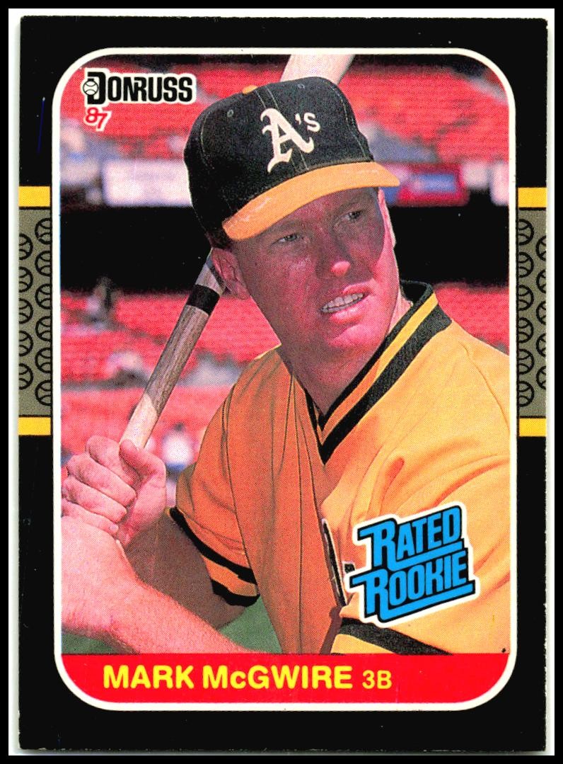 1987 Donruss #46 Mark McGwire Oakland Athletics