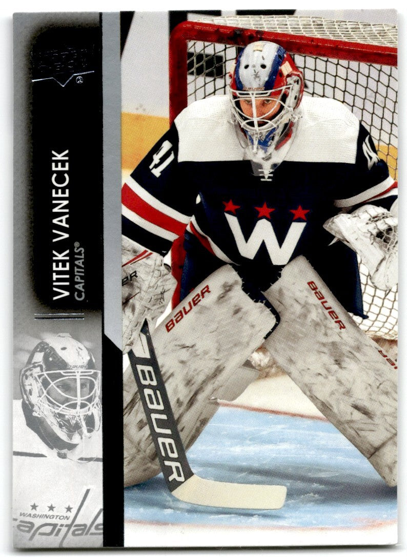 2021-22 Upper Deck Vitek Vanecek Washington Capitals #192