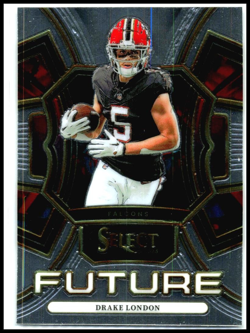 2023 Panini Select Select Future #FUT-DLO Drake London Atlanta Falcons
