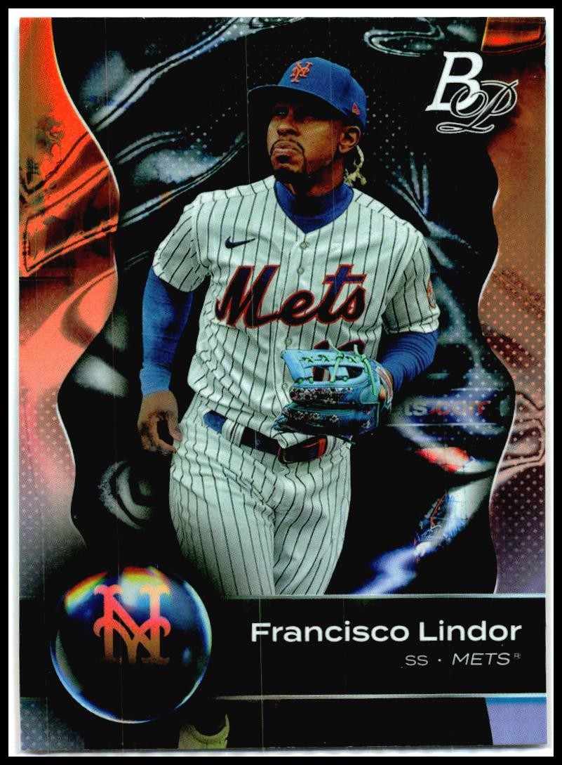 2023 Bowman Platinum #66 Francisco Lindor New York Mets