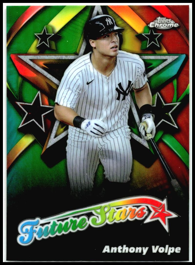 2025 Topps Chrome Future Stars #FS-15 Anthony Volpe Yankees
