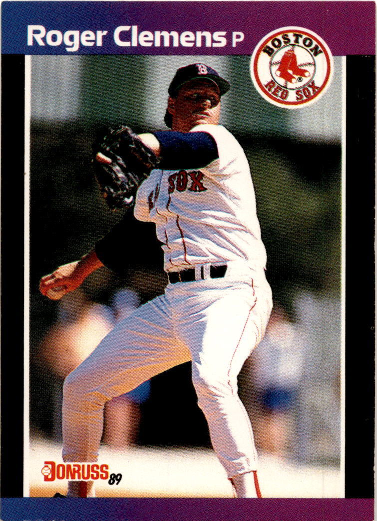 1989 Donruss #280a Roger Clemens Boston Red Sox