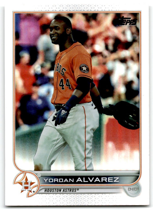 2022 Topps Rainbow Foil Yordan Alvarez Houston Astros #400