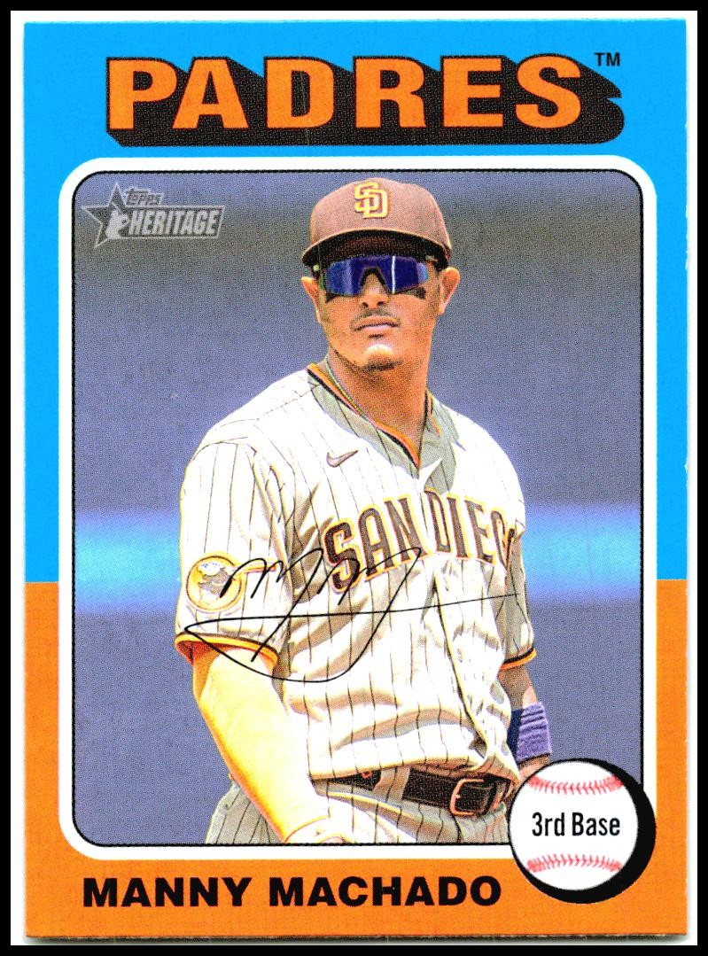2024 Topps Heritage #175 Manny Machado San Diego Padres