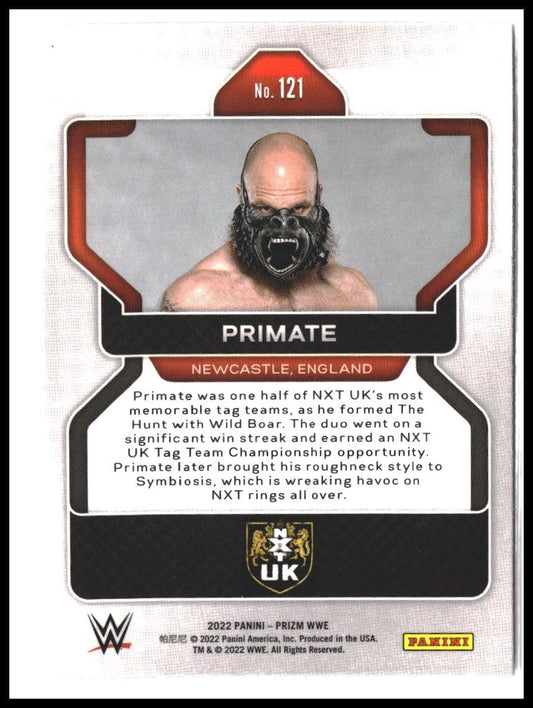 Primate #121 2022 Panini Prizm WWE Rookie RC
