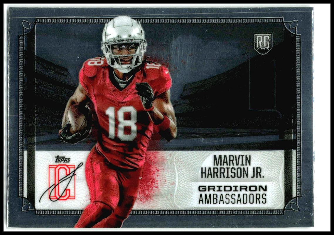 2024 Topps Signature Class Gridiron Ambassadors #GA-5 Marvin Harrison Jr.