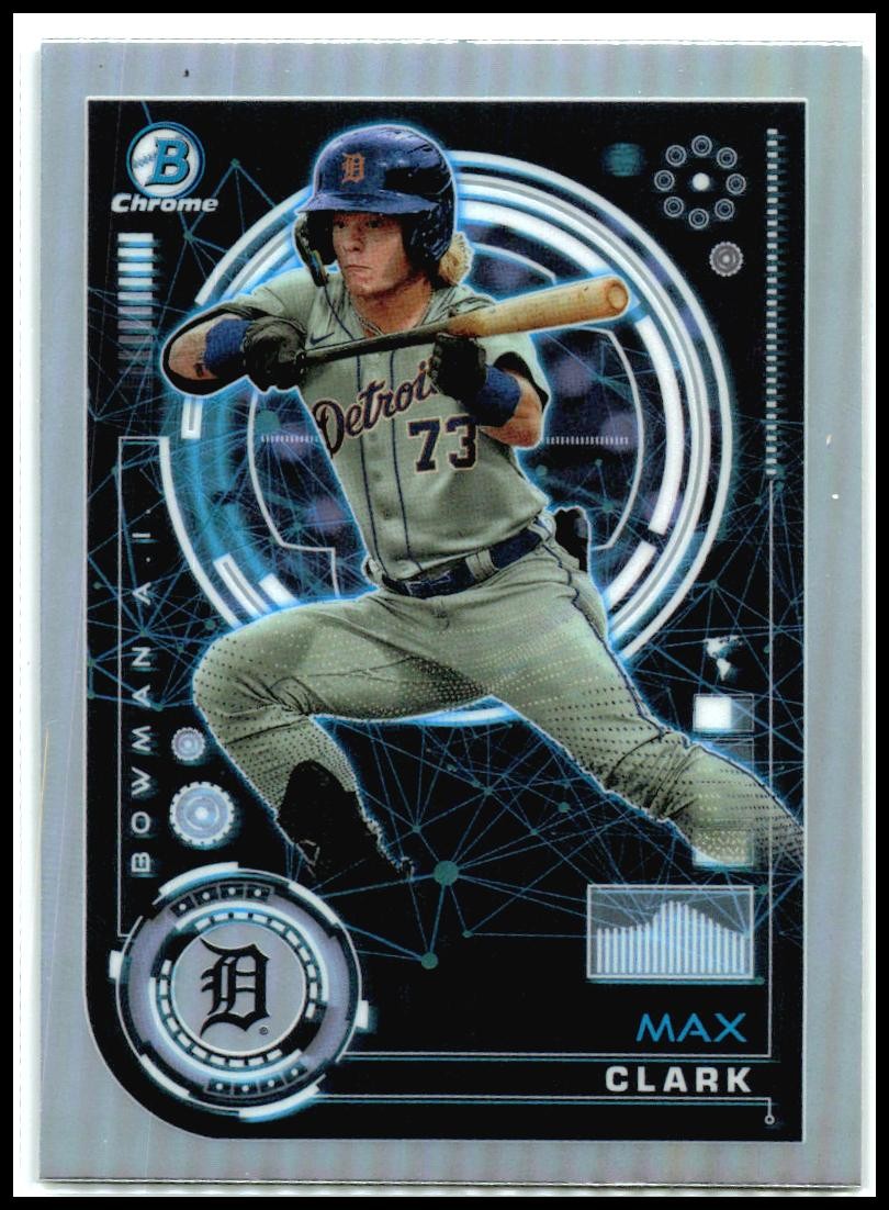 2024 Bowman Bowman A.I. #BAI-11 Max Clark Detroit Tigers