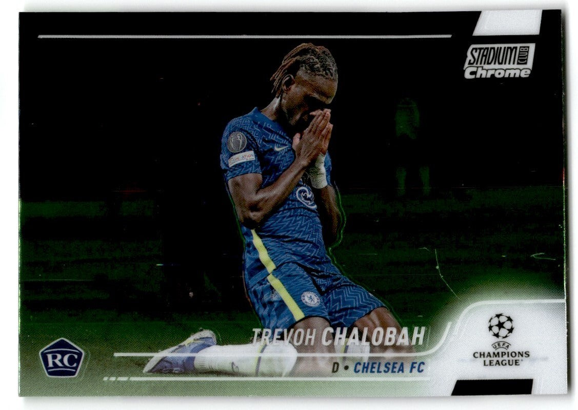 2022 Topps Stadium Club Chrome UCL Trevoh Chalobah Rookie Chelsea FC #56