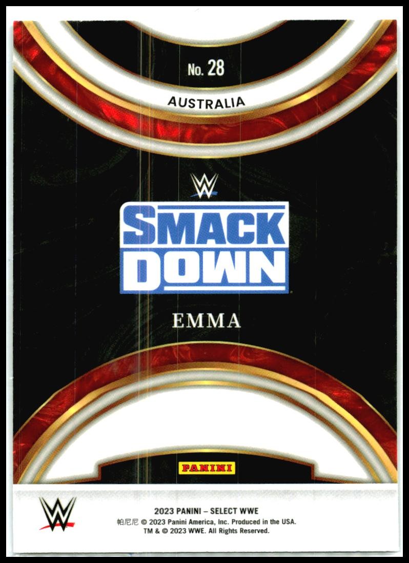 2023 Panini Select WWE Global Icons #28 Emma