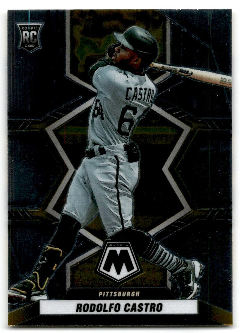 2022 Panini Mosaic Rodolfo Castro Rookie Pittsburgh Pirates #258