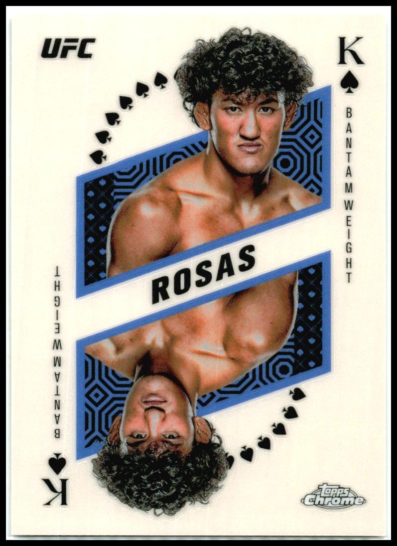 2025 Topps Chrome UFC Kings and Queens #KAQ-3 Raul Rosas