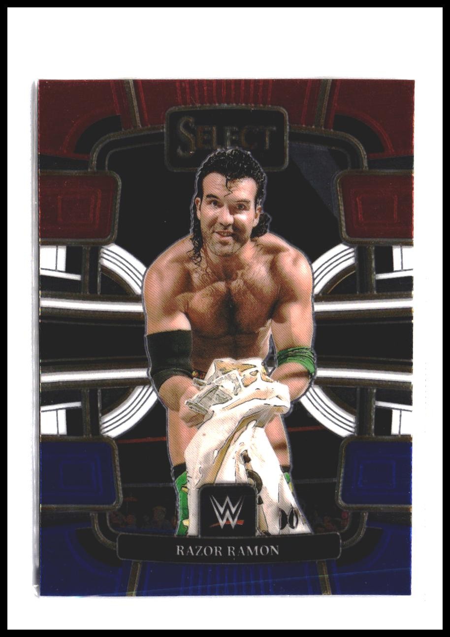 Razor Ramon #83 2024 Panini Select WWE Red and Blue