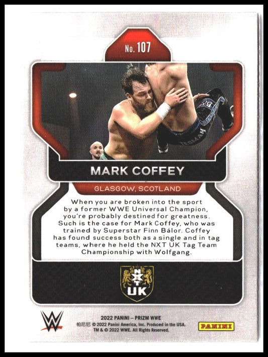 Mark Coffey #107 2022 Panini Prizm WWE