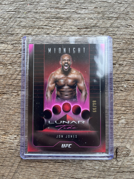 2024 Topps Midnight UFC Twilight Lunar Tide Insert #LT-7 Jon Jones /99